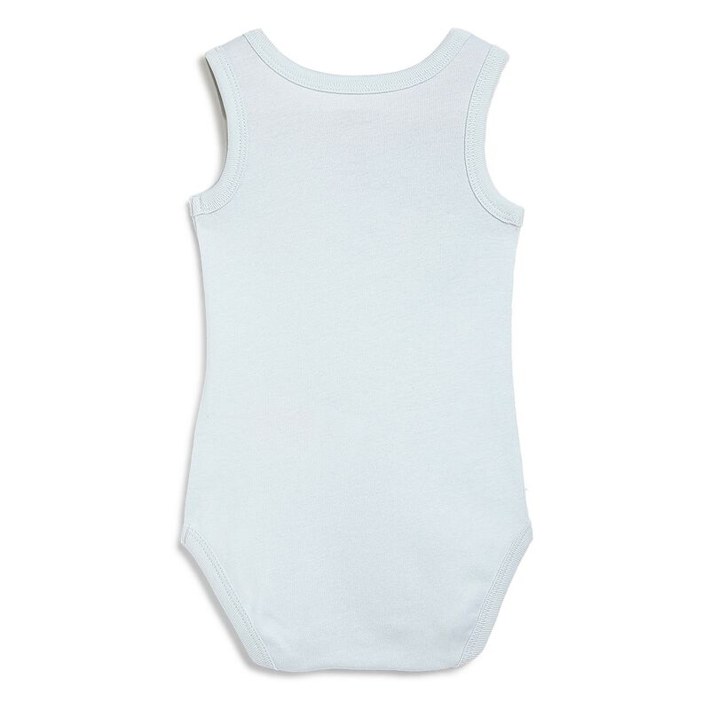 Infants Multicolor Printed Sleeveless Bodysuit (Pack Of 4) image number 6